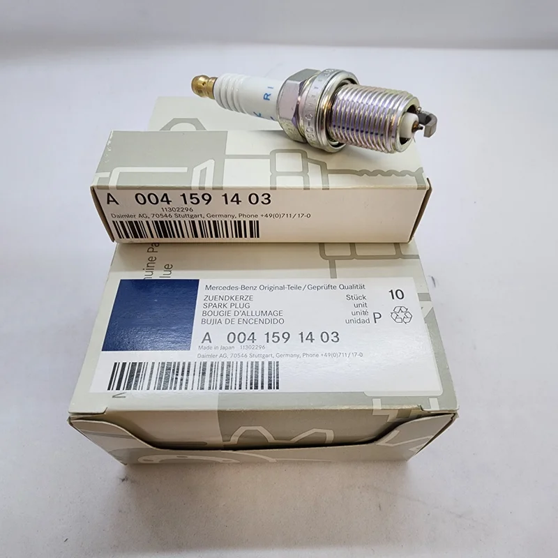 

4/10Pcs Car Spark Plug A0041591403 For Mercedes Benz W220 W221 C215 C216 R230 Auto Interior Candle Engine Part Plug Tools