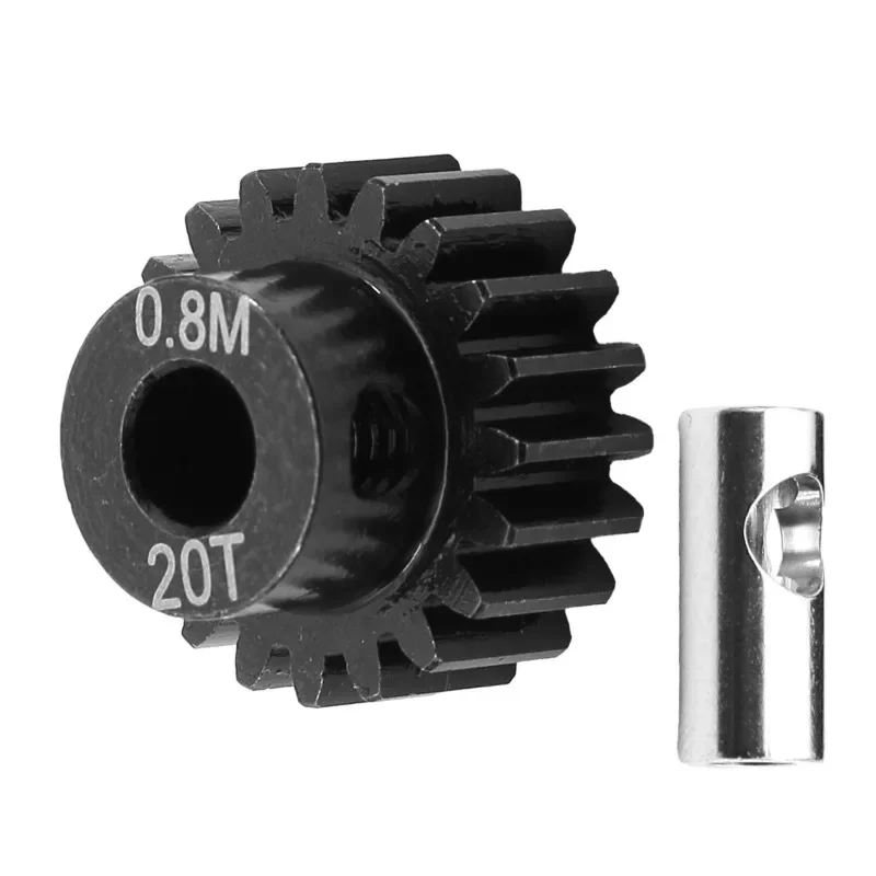 M0,8 gehärteter Stahl 45er # Stirnrad 5 mm Bohrung – für 1/10 RC Monster Truck Crawler Upgrade-Teil – Detail 18