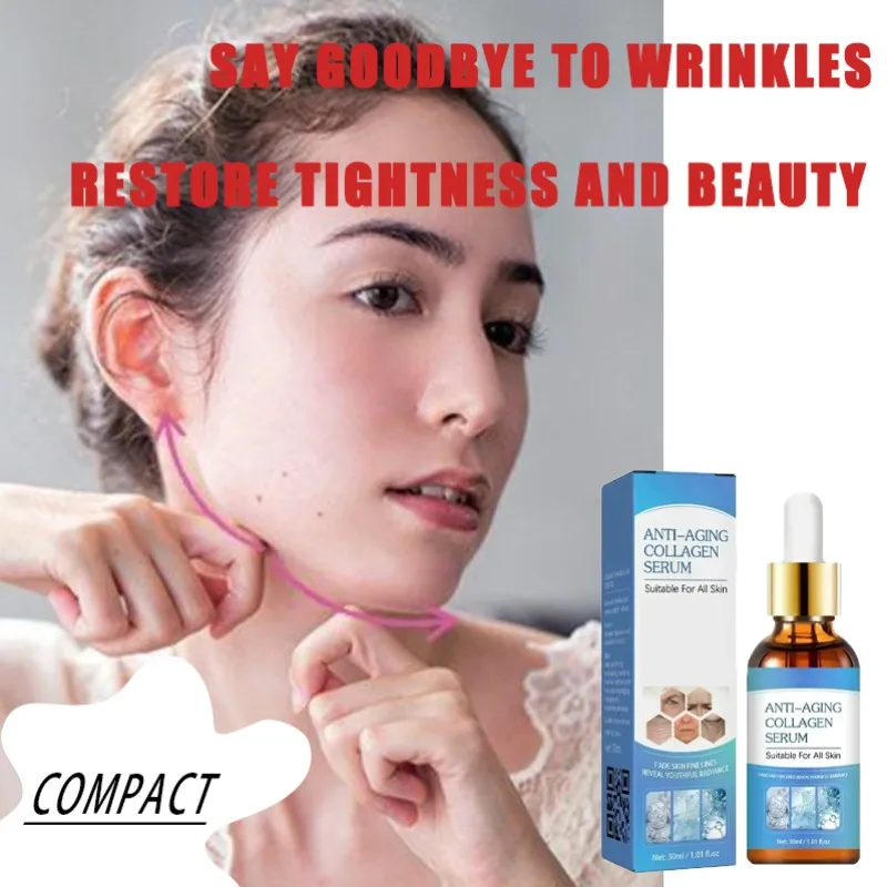 

Anti-Wrinkle Collagen Serum Anti-Aging Firming Brightening Whitening Moisturizing Skin Care