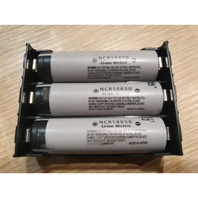 Modular ABS 18650 Battery Storage Case – 1-4 Slot DIY Power Bank Holder Box with Secure Metal Contacts