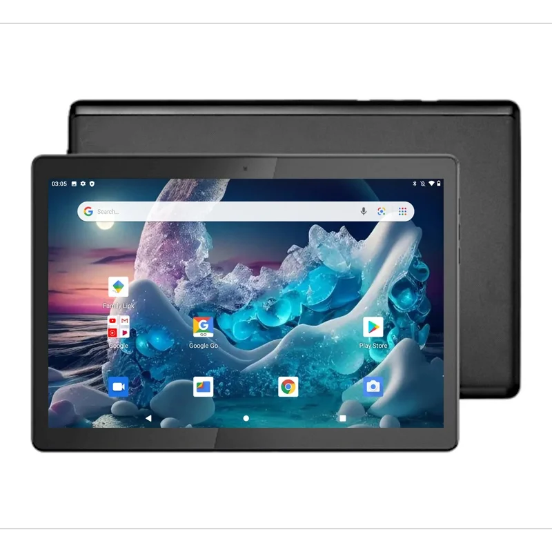 Tablet PC Android 9.0 da 10,1 pollici, 2 GB di RAM, 32 GB di ROM Q5-19 1920 x 1200 pixel MTK8163 Quad-core 64 bit tipo C USB WIFI doppia fotocamera