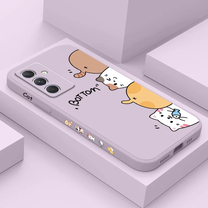 Funda de arena para gatos para Samsung, A54, A34, A24, A14, A04, A04S, A04E, A73, A53, A33, A23, A13, A03, A72, A52, A52S, A32, A22A15, A25, A35,