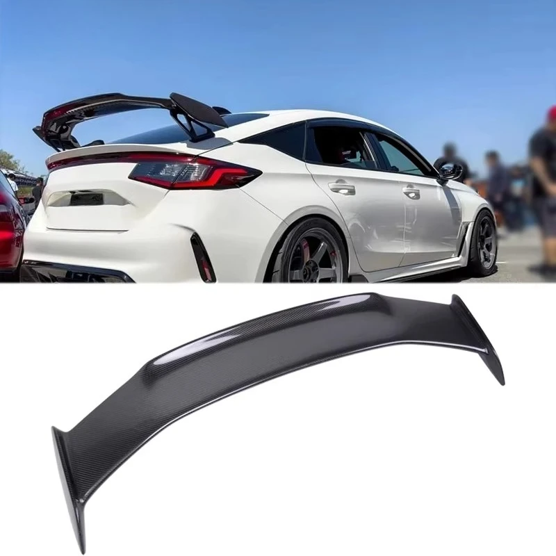 

2023+ for 11 Fl5 Type R Civic Carbon Fiber Rear Trunk Spoiler Wing Car Spoiler Wing