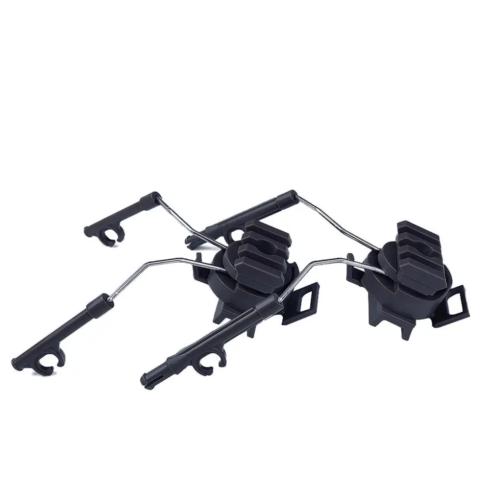 Fast Rail Adapter Black for Headset Military Outdoor Shooting Rail Parts Outdoor Parts