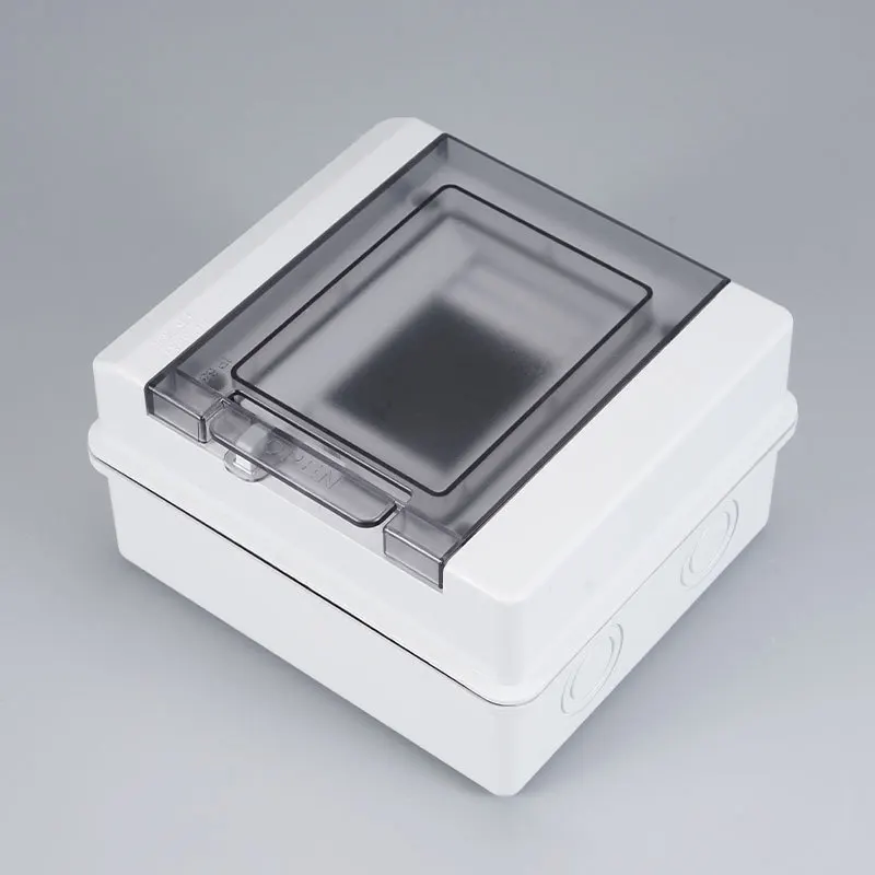 

1 Set Waterproof Electric Distribution Box Wall-Mounted Breaker Box Cover For Home Outdoor Use Plastic Protective Switch Panel