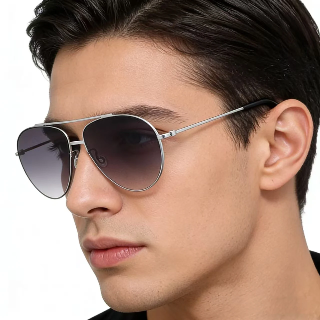 

Солнцезащитные очки 2026 Fashion Titanium унисекс, легкие, с защитой UV400, для активного отдыха, вождения, спорта, классические ретро-очки 8806