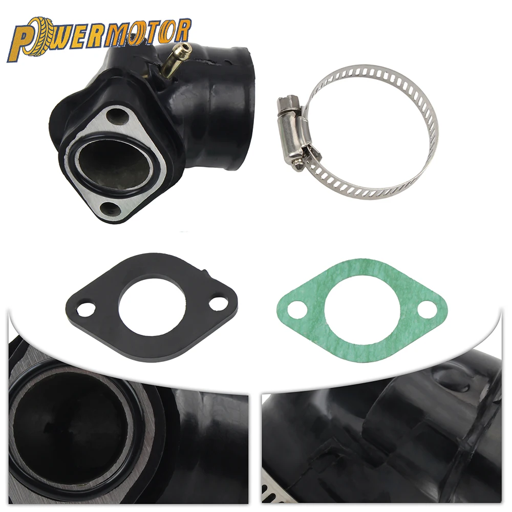 

Motorcycle Carburetor Intake Manifold Engine for GY6 125cc 150cc 152QMI 157QMJ ATV Go-Kart Buggy Scooter Accessories
