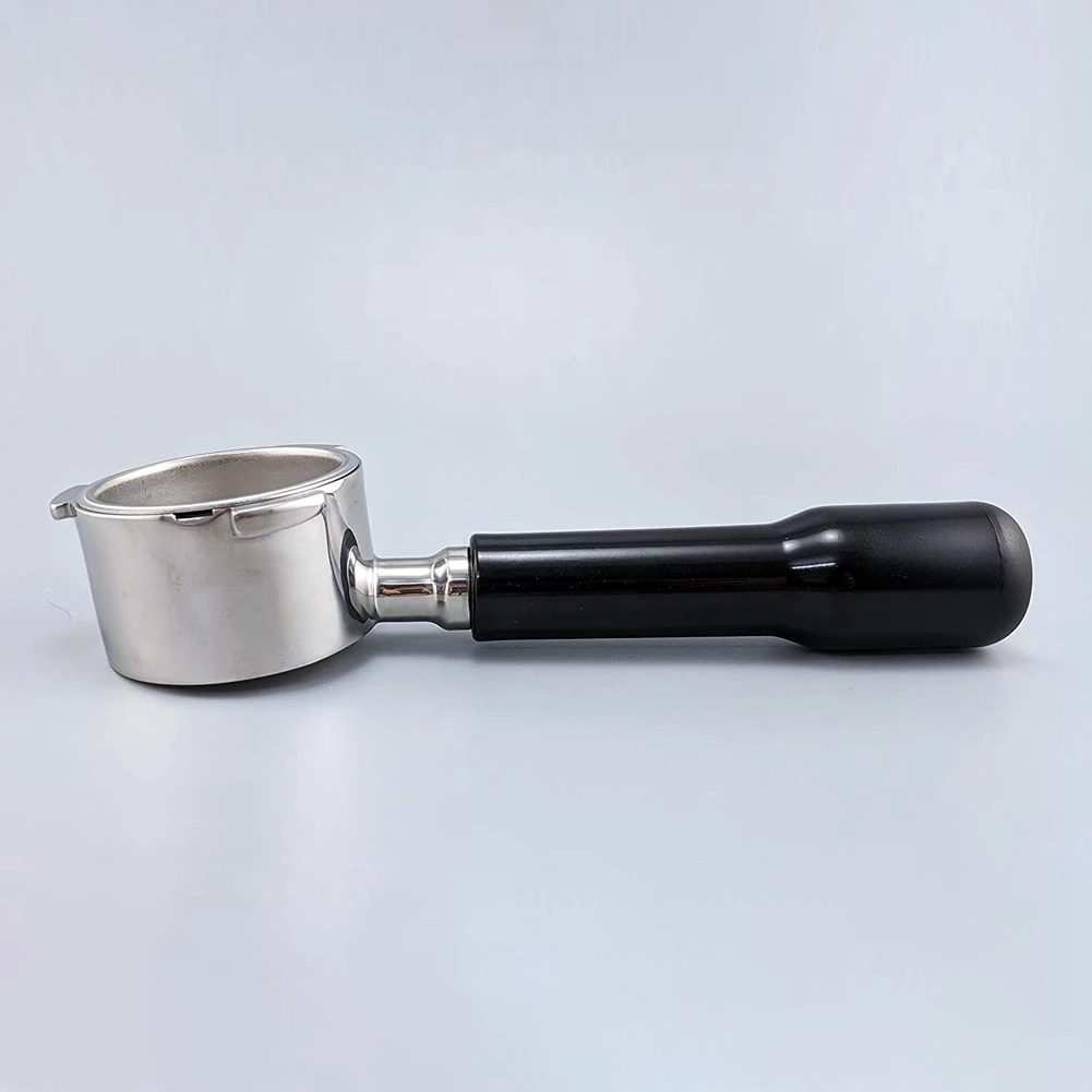 AEE6-51Mm Bottomless Portafilter Fits For Delonghi Espresso Machines With 1 Cup Filter Basket
