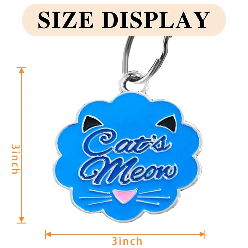 Pet Dog ID Tag Free Laser Engraving Personalized Custom Cat Puppy Name Pendant Tags Pets Tag Collar Anti-lost Nameplate