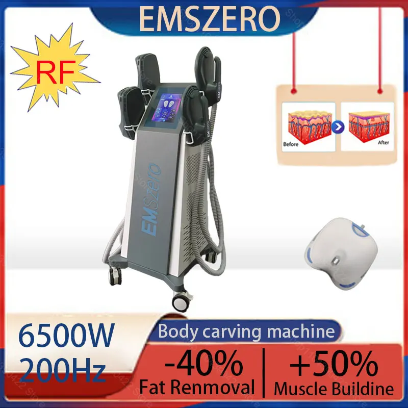 

Easy Weight Loss EMS Machine 6500W 15 Tesla RF High Intensity Electromagnetic Muscle Training EMSZERO Fat Removal Machine