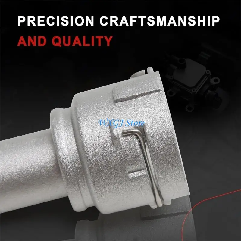 

37JE Lightweight Aluminum Water Pipe Joint Joint Replaces 3B0122291B for Multiple Vehicle