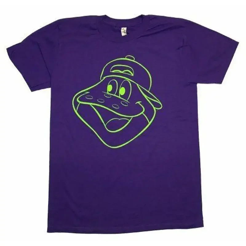 Sugar Smacks Dig Em miel cereal neón brillante adulto para Cosplay tema camiseta