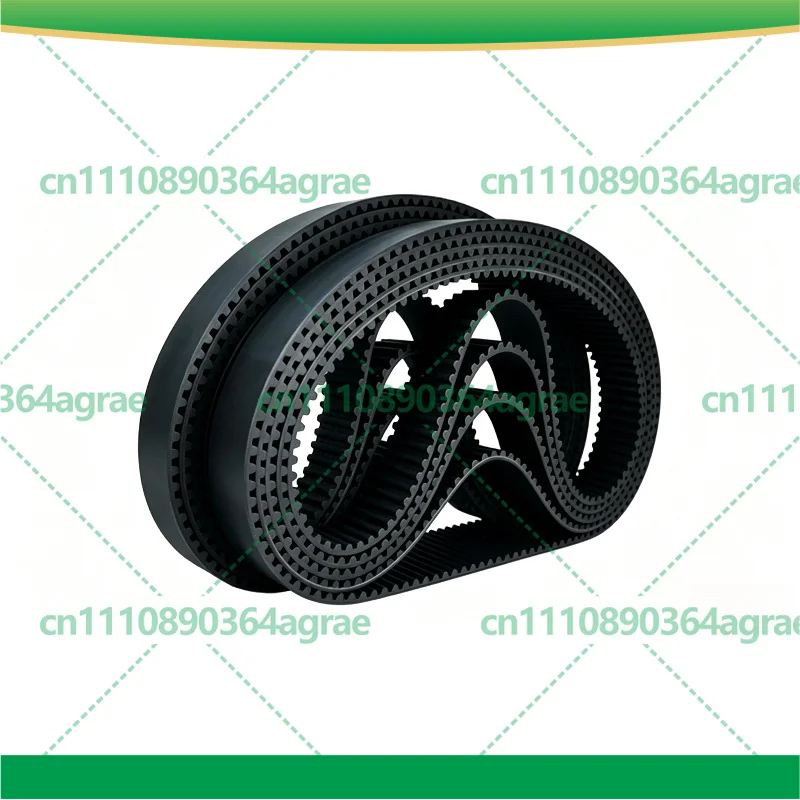 5pcs HTD5M380 HTD5M385 HTD5M390 HTD5M395 HTD5M400 Rubber Timing Belt Industrial Transmission Spare Parts Drive Accessories view 2
