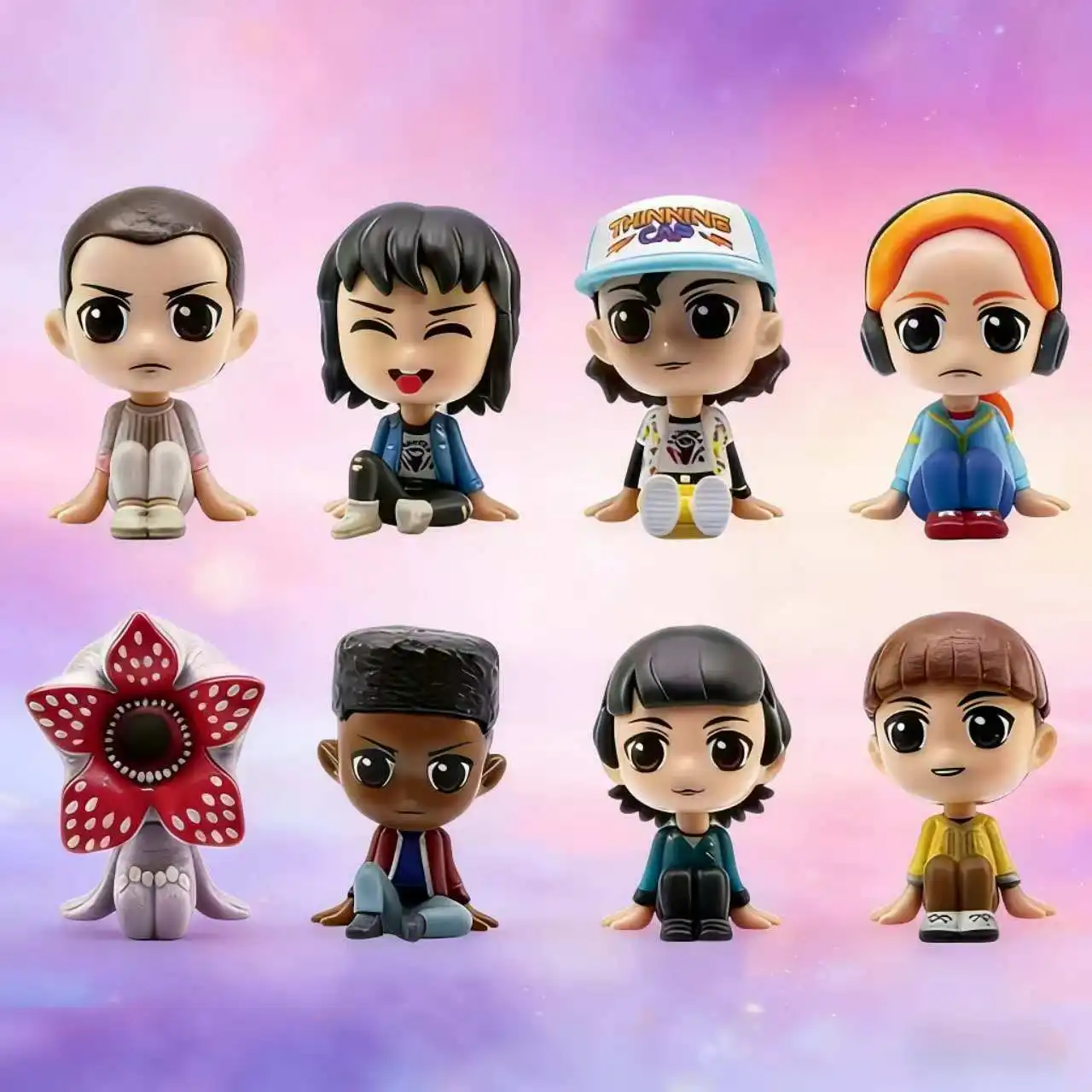 

~ure Jane Ives/Will Byers/Mike Wheeler Action Figure Cosplay Vinyl ornament Figures Toy New Year gift~