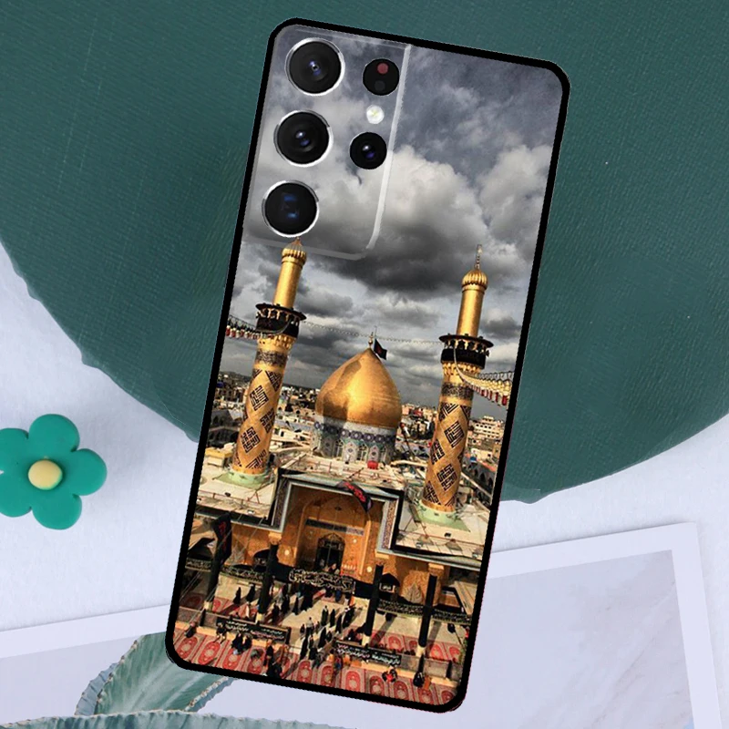 Islamic Ali hussain Najaf Karbala Cover For Samsung Galaxy S24 Ultra S21 S22 S23 Plus S20 FE S8 S9 S10 Note 10 20 Ultra Case