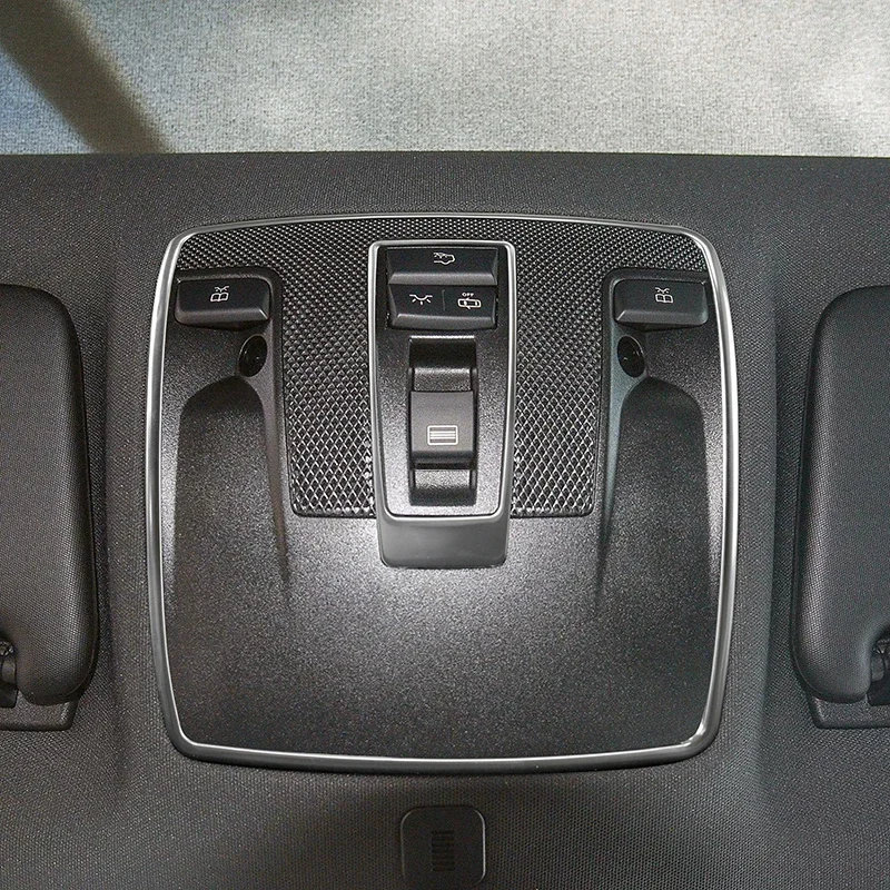 Front Reading Light Frame Interior Decoration Trim For Mercedes Benz CLA C117 GLA X156 A B Class W176 W246 2015-18 Car Accesory - Image 3