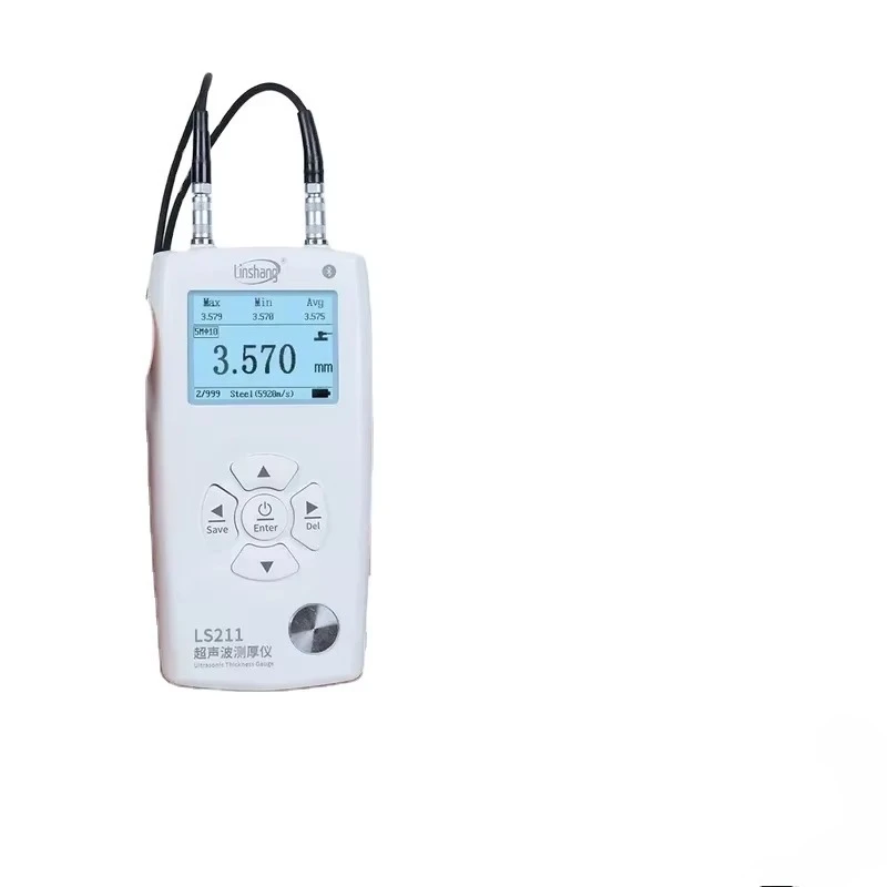 LS211 Multi-probe Ultrasonic Thickness Tester High Accuracy Gauge 0.001 Resolution 600mm Measurement Range