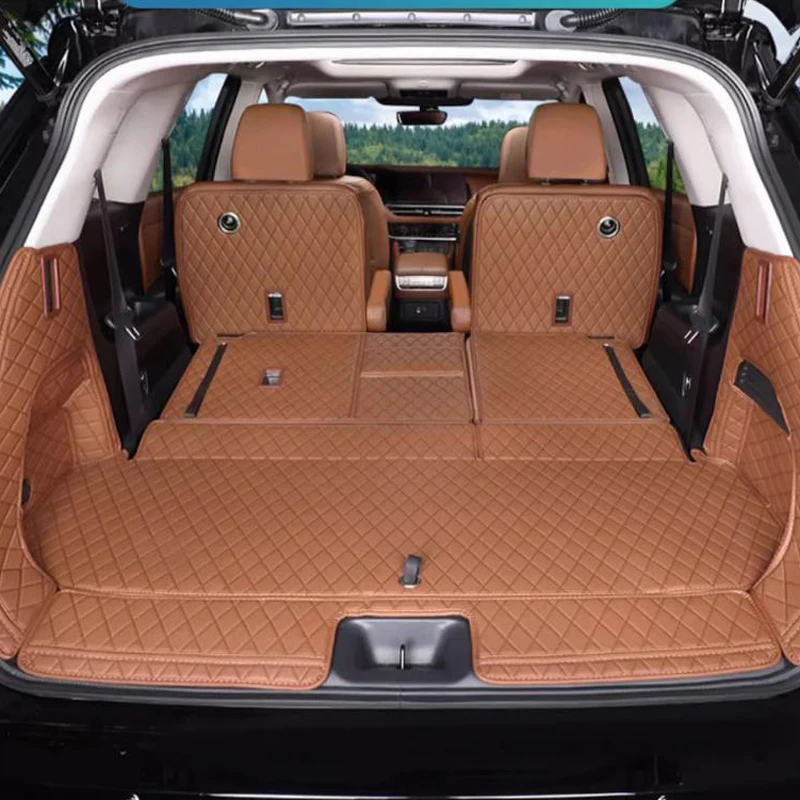 

For Nissan Pathfinder 2024 Interior Accessories Car Trunk Mats Cargo Liner Waterproof Dirt Resistant Protective Cover