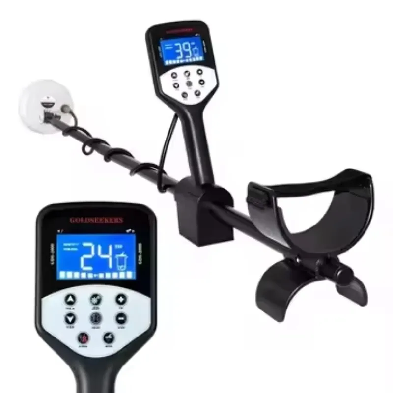 High Precision GDS2000 Go-ld Machine Profes-sional Out-door Metal Detector Underground Search Go-ld Detector with LCD Screen