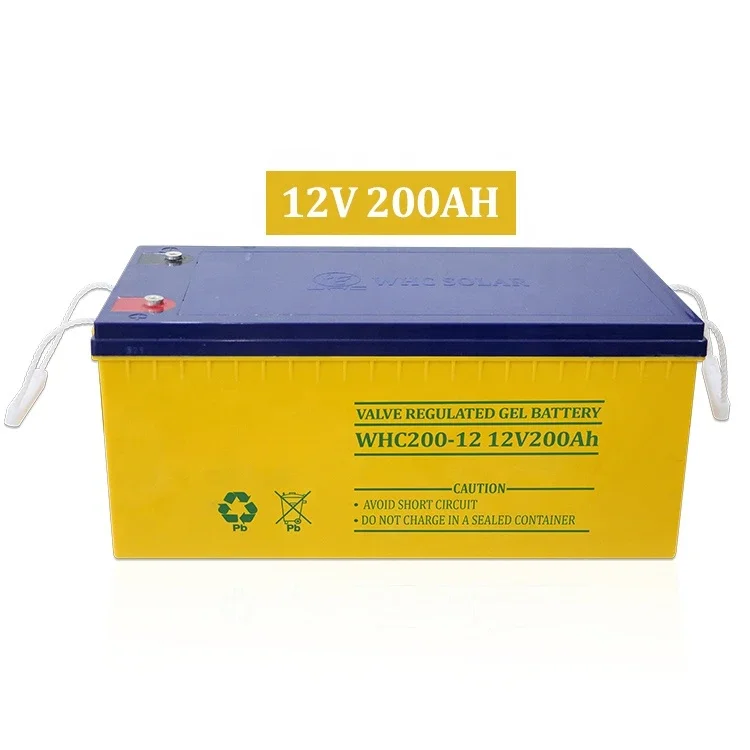 

Original brand newWholesale Vr-la Sealed Deep Cycle Ag-m Gel Portable Solar Battery 200ah 12v Batteries Solar Panel and Battery