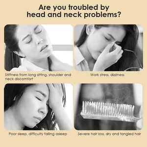 Natürlicher Alwafore Sandalo-Massagekamm, Sechs-Grara-Akupunktkopf, Guy Shary, Nacken und Gesichtsheben, Massagegeräte Scraping 8 Hauptverkaufsmassageglas - №4