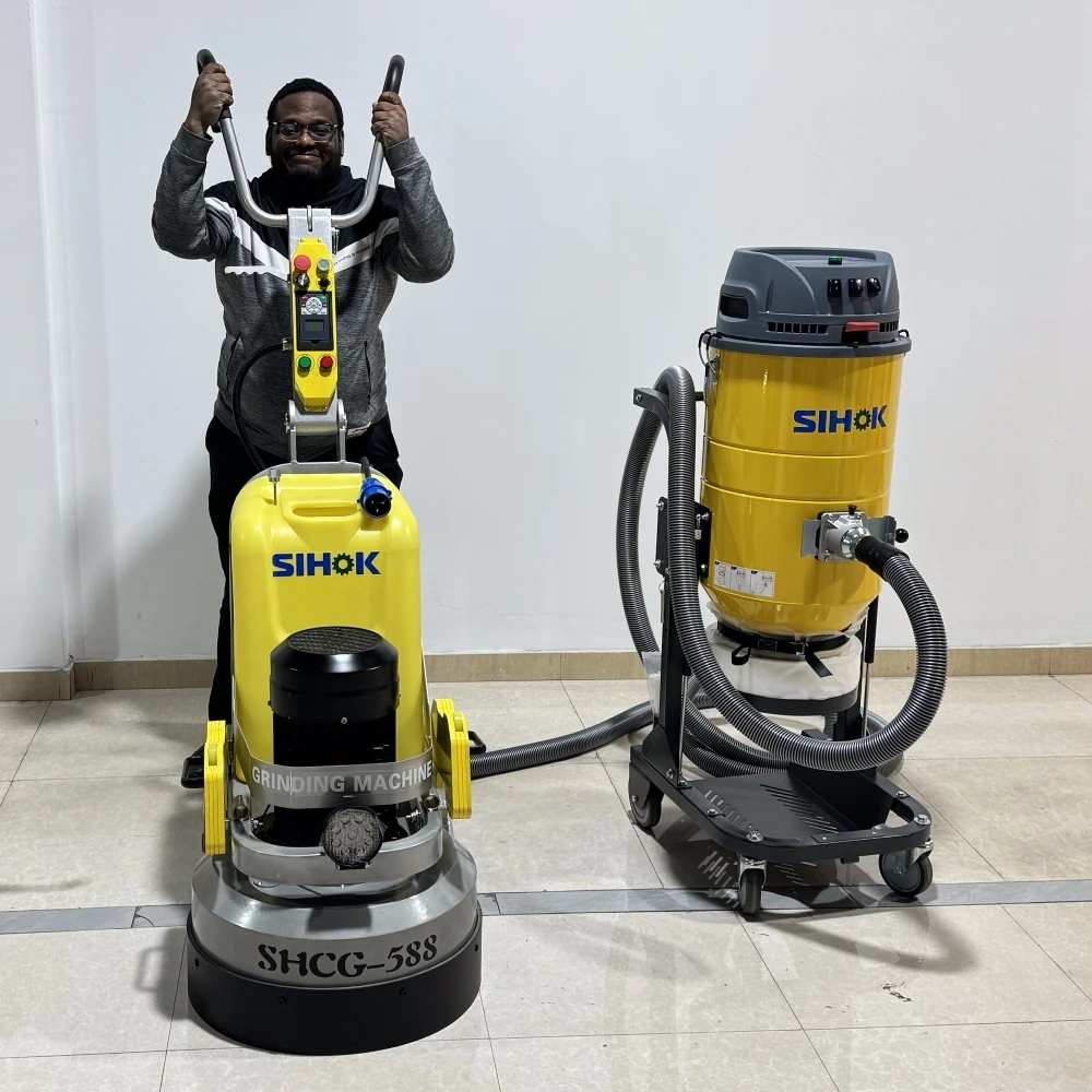 110V 220V Peso leve 10 polegadas 250mm Moedor de piso Moedor de concreto epóxi (SHCG-250D)