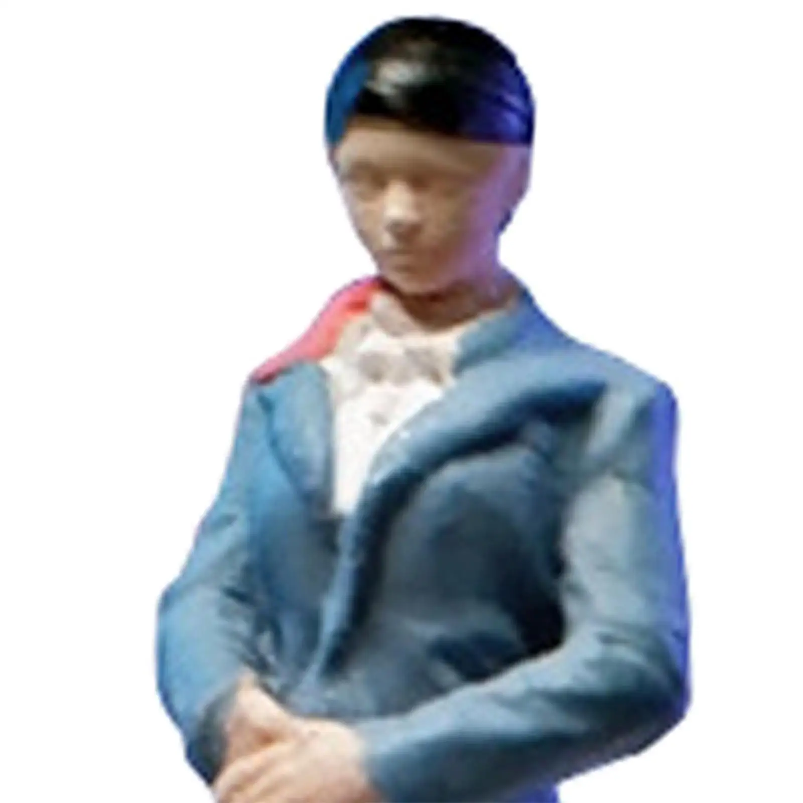 Figurina in scala 1:64 per layout Diorama Modello in resina per persone minuscole