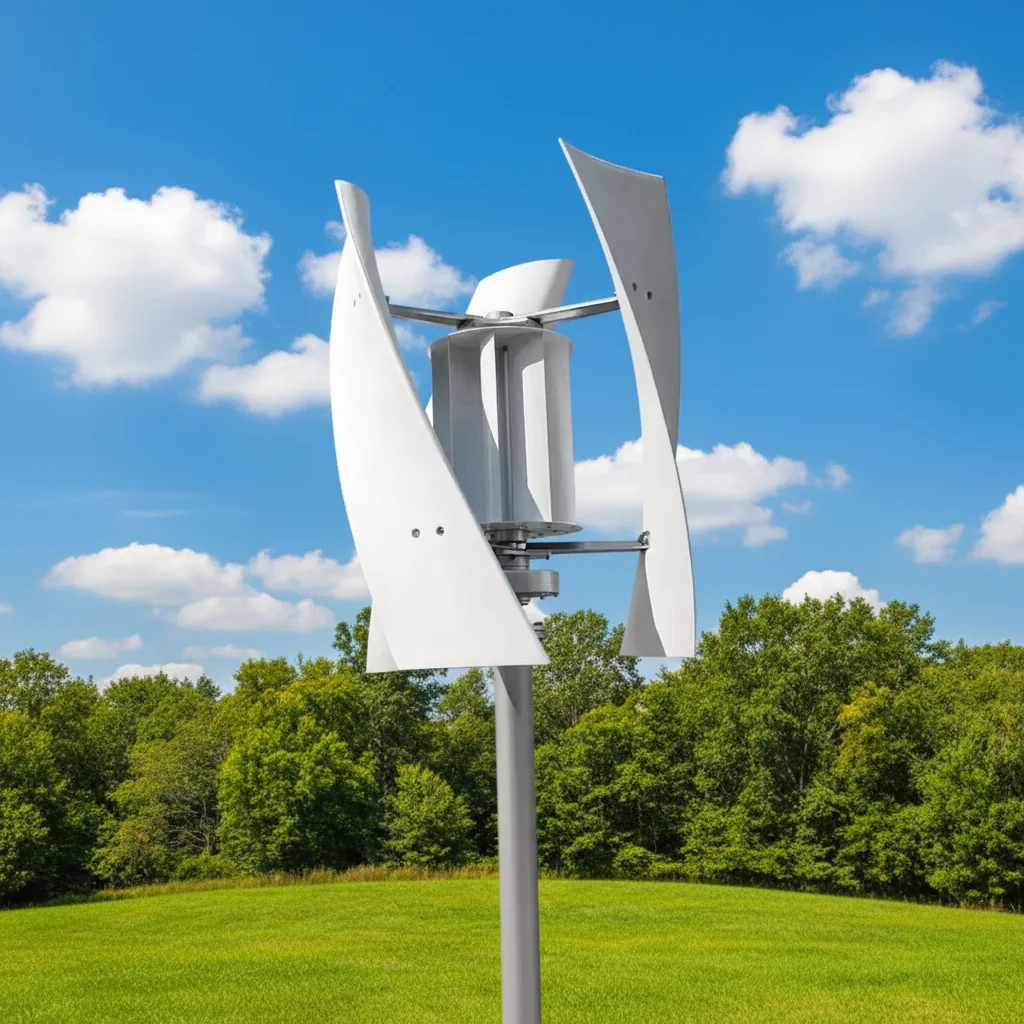 Aerogenerador Vertical de 220v y 20kw en Oferta, Generador Eólico Pequeño para Uso Doméstico