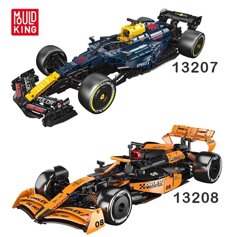 

MOULD KING MCL/R820 Model Racing Car Building Blocks Assembly Sports Car Educational Toy Bricks Kid Birthday Gift 13207 13208