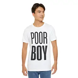 Poor Boy Only Friends Thai Bl Drama Fan T Shirt Black Font Classic Fit