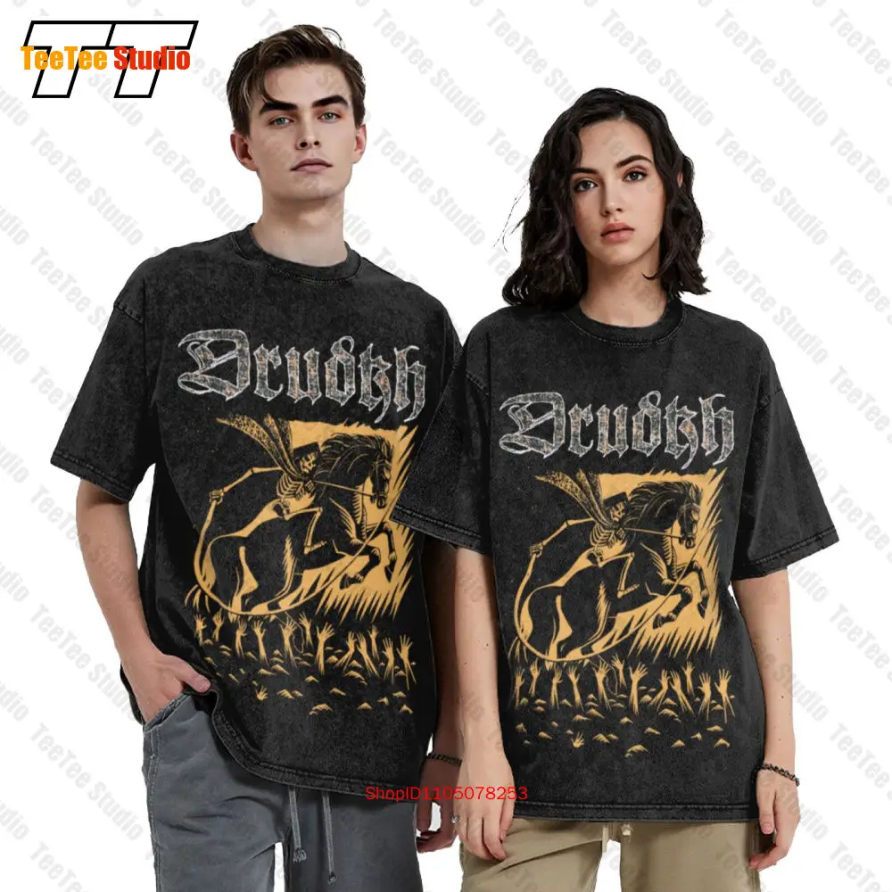 Drudkh Horseman Agalloch Fen Hate Forest Wodensthrone Kroda Mgla Shirt Gym Men T-Shirt 4XRZ