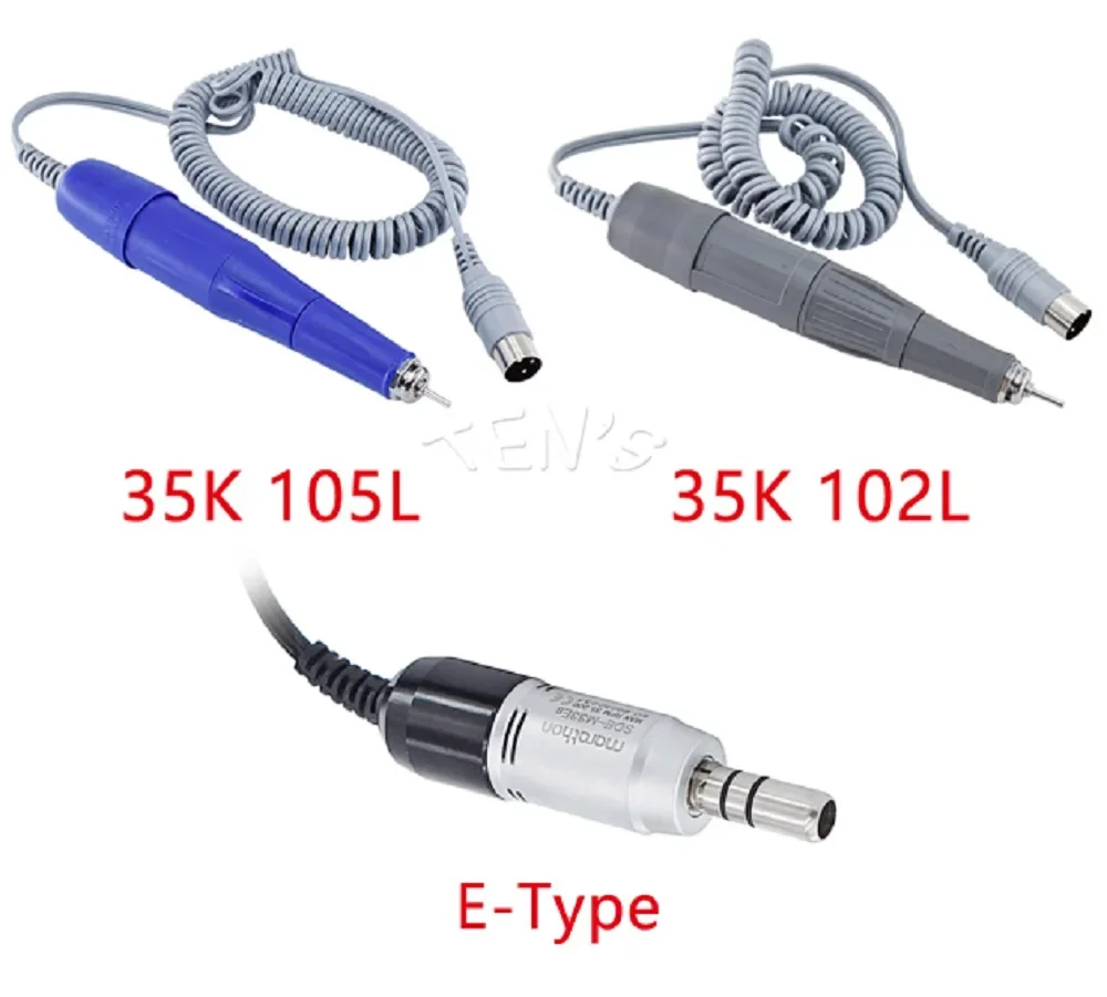 

Dental Marathon 102L 105L E-Type Micromotor Polishing Handle Micro Motor Handpiece Fit 35000 RPM Dental Lab Equipment Machine