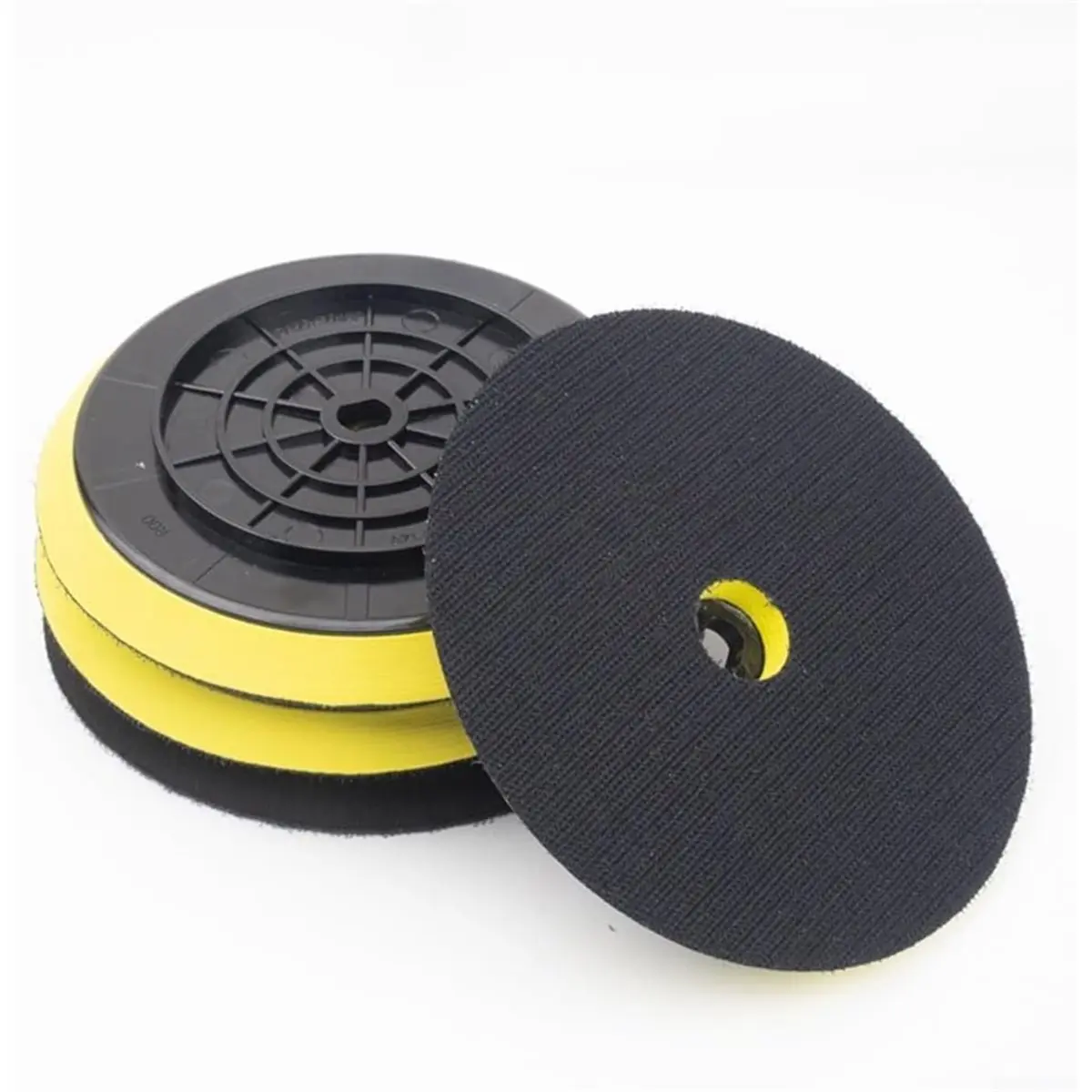 HITL 6 Inch Buffer Polishing Pads 2 Pack EVA Foam Backing Plates for Cordless Buffer for Polisher Machines