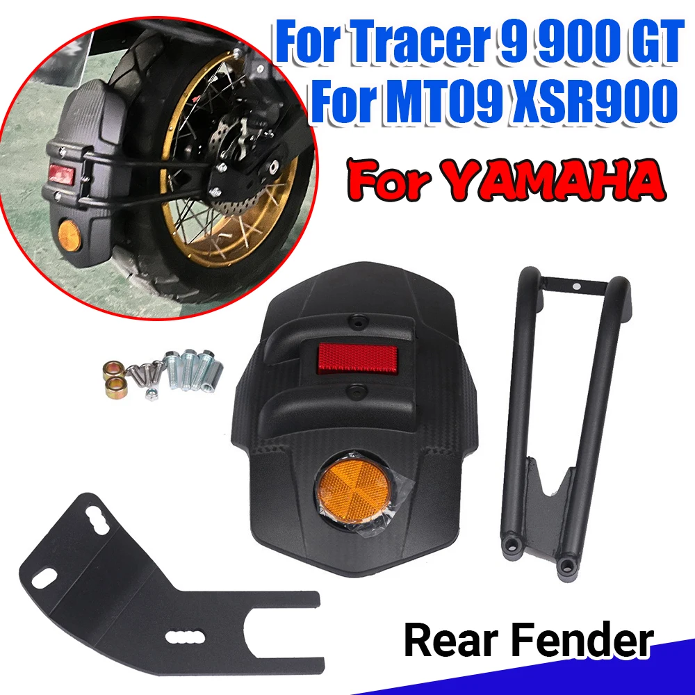 

For Yamaha MT09 MT-09 Tracer 9 900 GT 9GT 900GT XSR900 XSR 900 2021 22 Motorcycle Accessories Rear Fender Mudguard Splash Guard