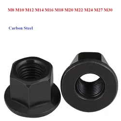 Flange Face Gasket Nut / Hexagon Enlarged High Pressure Plate Nut Thickened Nut M8 M10 M12 M14 M16 M18 M20 M22 M24 M27 M30