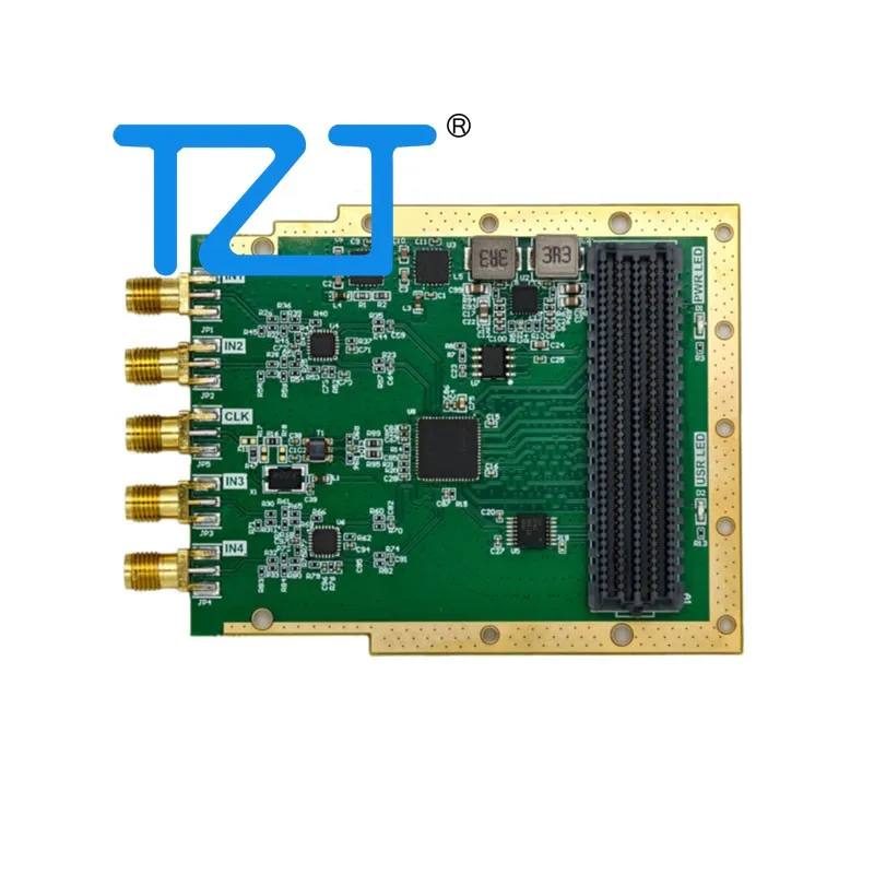 

TZT FMCADC-6445 4-Channel 125M 14Bit FMC Sub Card High Speed ADS6445 Chip DC-400MHz ADC Input Acquisition Card