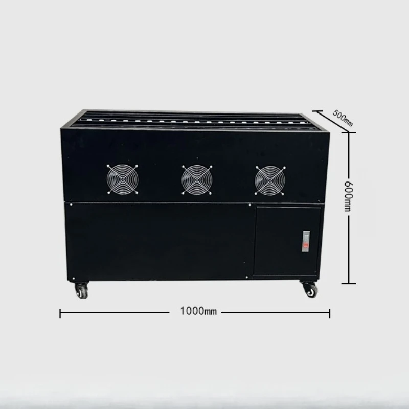

Outdoor bonfire fireplace rectangular atomizing fireplace party flame atmosphere fire mountain bonfire basin
