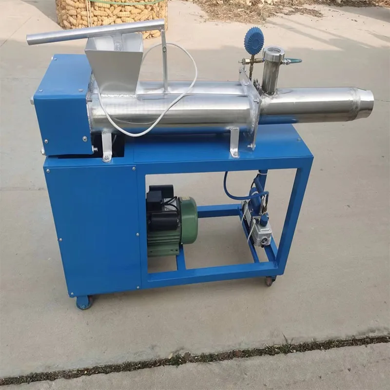 Twin Shaft Stainless Steel Vacuum Clay Pug Mill, Small Household Pottery Studio Teaching Ceramic Clay Extruding Equipment