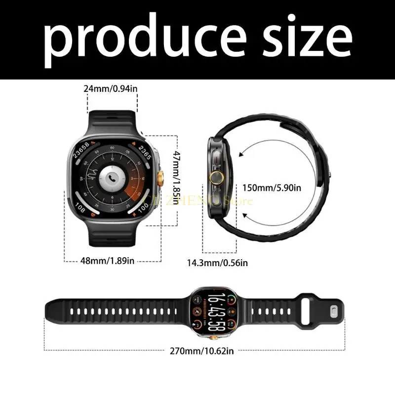 Có sẵn thẻ điện thoại E56B Đồng hồ thông minh Màn hình hiển thị 2,4'' Xây dựng tính năng thể dục