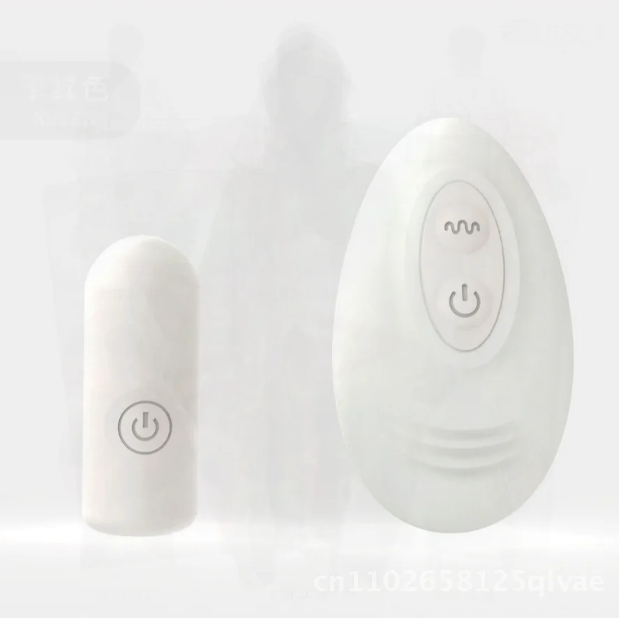 جهاز تحكم عن بعد لاسلكي تهتز رصاصة البيض سيليكون ABS المواد 10-قناة وظيفة لعبة الجنس الكبار للإناث G-بقعة