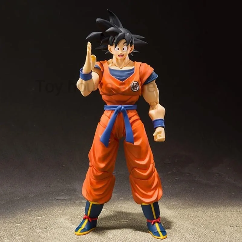 Anime Dragon Ball Figures SHF Super Hero Son Goku Gohan Vegeta Trunks Action Figure DBZ Collection Model Toys Gift