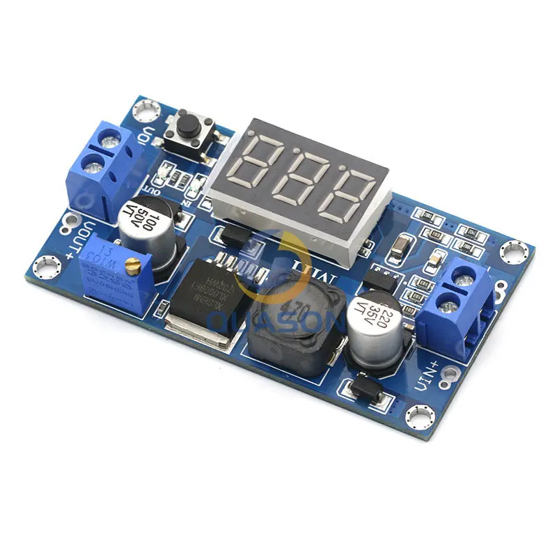 DC-DC XL6009 Digital Boost Step Up Power Supply Module Adjustable 4.5-32V to 5-52V Step-up Voltage Regulator With LED Voltmeter