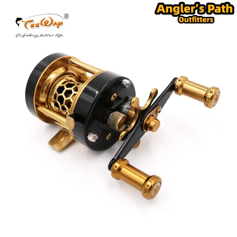 Moulinet de pêche à tambour micro en métal Mingyang W300L 2026 amélioré avec jauge de ligne synchrone, édition limitée personnalisée pour eau douce et eau salée