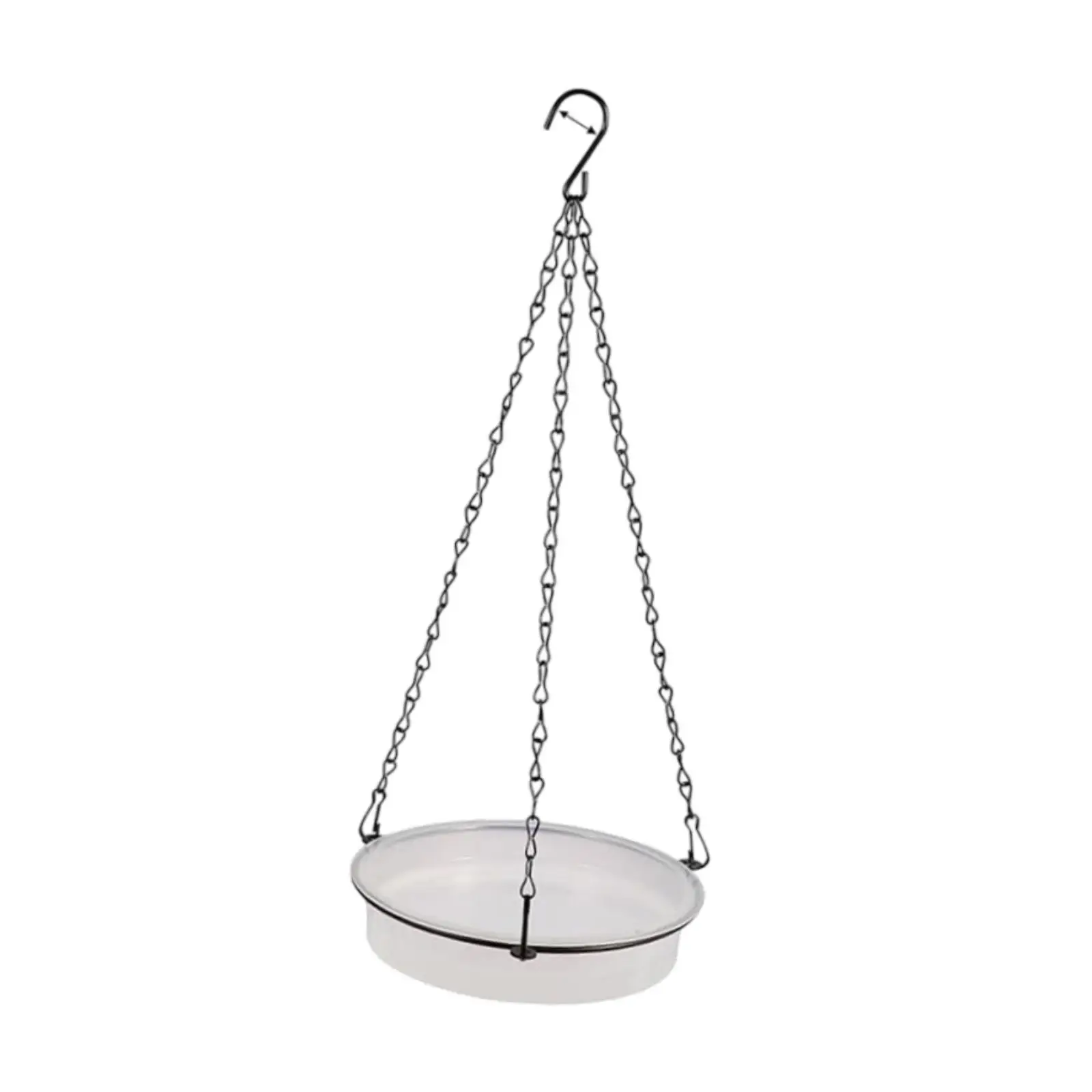 Hanging Bird Feeder Bird Watching Gift Modern Multifunctional Wear Resistant Birdbath for Backyard Lawn Patio Garden Terrace
