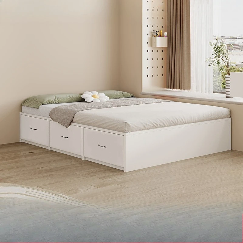 

Tatami small apartment bed cabinet integrated, multi-functional combination, storage