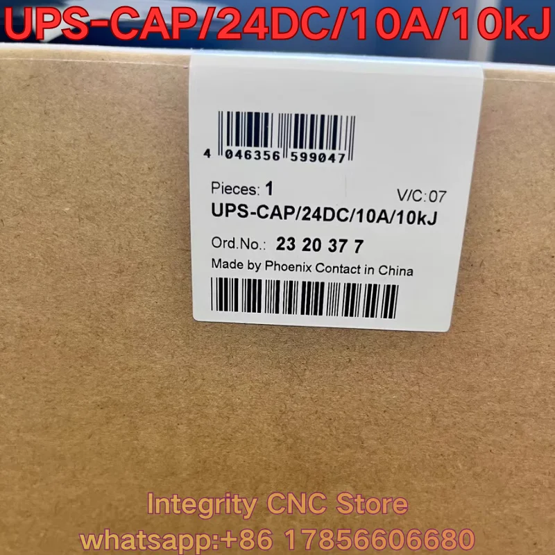 New UPS-CAP/24DC/10A/10kJ PLC module 2320377