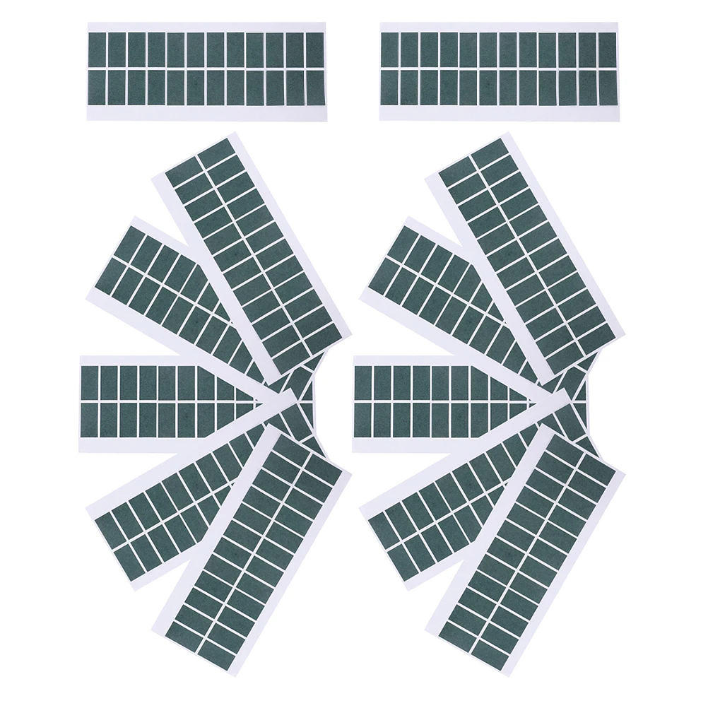 

12 Sheets Insulated Barley Gasket Electrical Components Protection Adhesive Pads Single Sided Design Laminated Coating