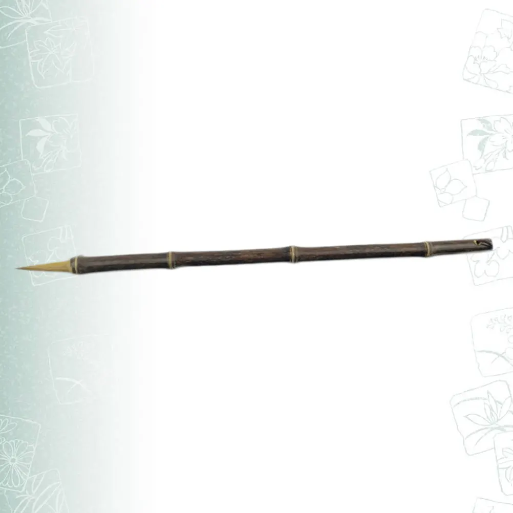 

Wolf Hair Calligraphy Brush Chinese Writing Bamboo Handle Artist Drawing Watercolor Painting Tool Durable for Gift