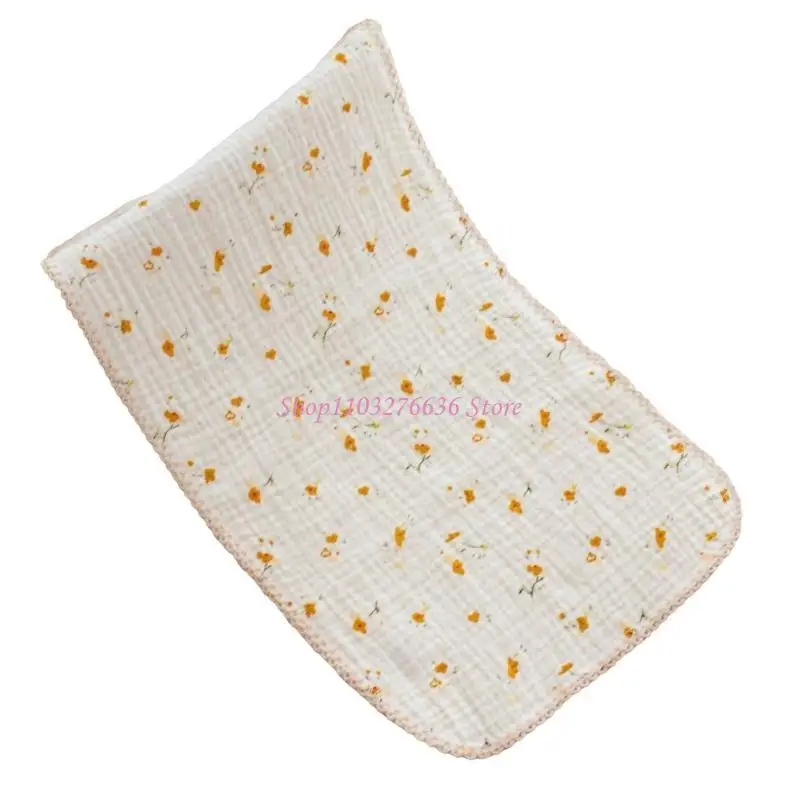 

R6FD 25x50 см детское квадратное полотенце детское полотенце со слюной с прекрасным принтом для малышей слюнявчик