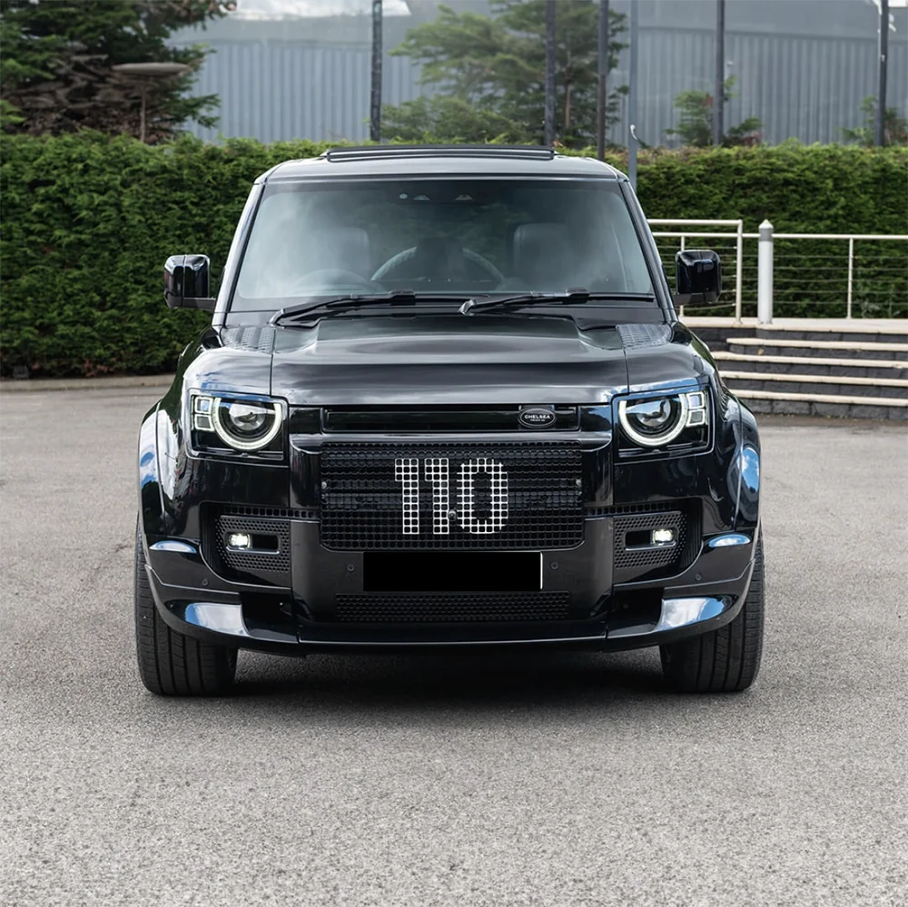 Kane Style Cellular Grille  Plastic WIth Bumper Front Grille for  Defender 90 110 130